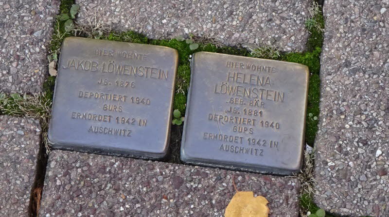 Stolpersteine...